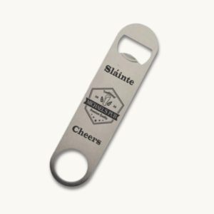 Personalised Bar blade bottle opener, traditional premium quality, Michael's Pub