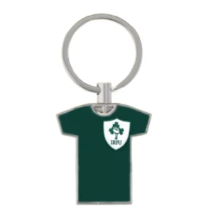 Personalised t-shirt shaped keyring
