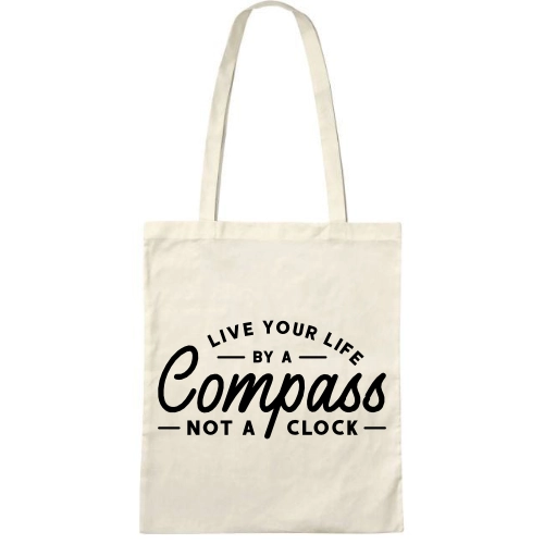 Live Your Life tote Bag design