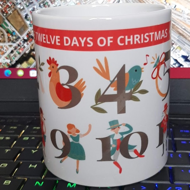 12 Days Of Christmas Mug