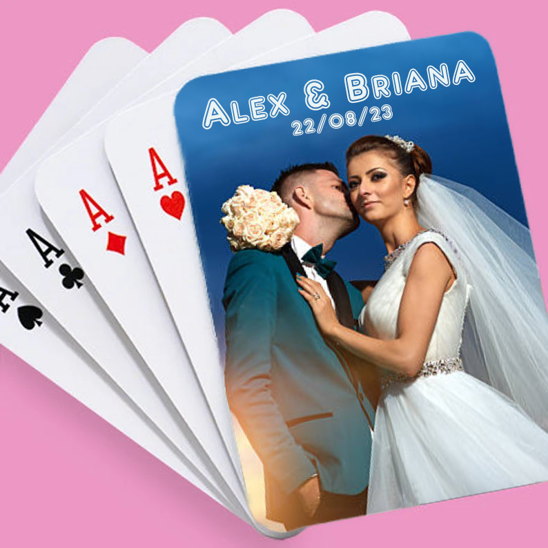 Personalised playing cards