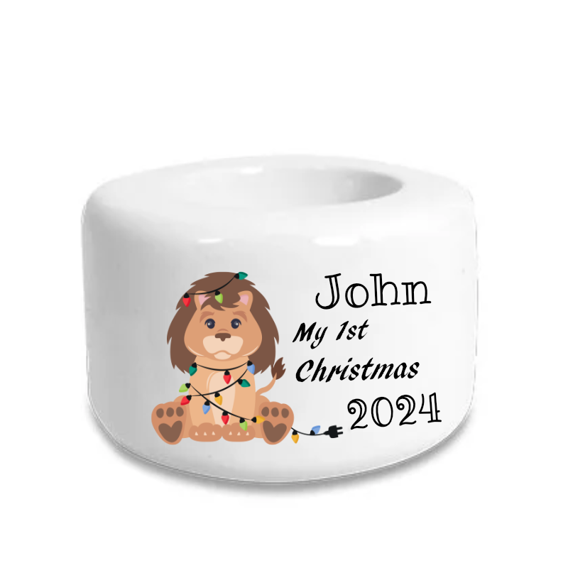 ceramic tea light candle holder small GF75