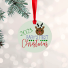baby's 1st xmas Personalised Aluminium Ornament 'Baby's 1st Christmas'