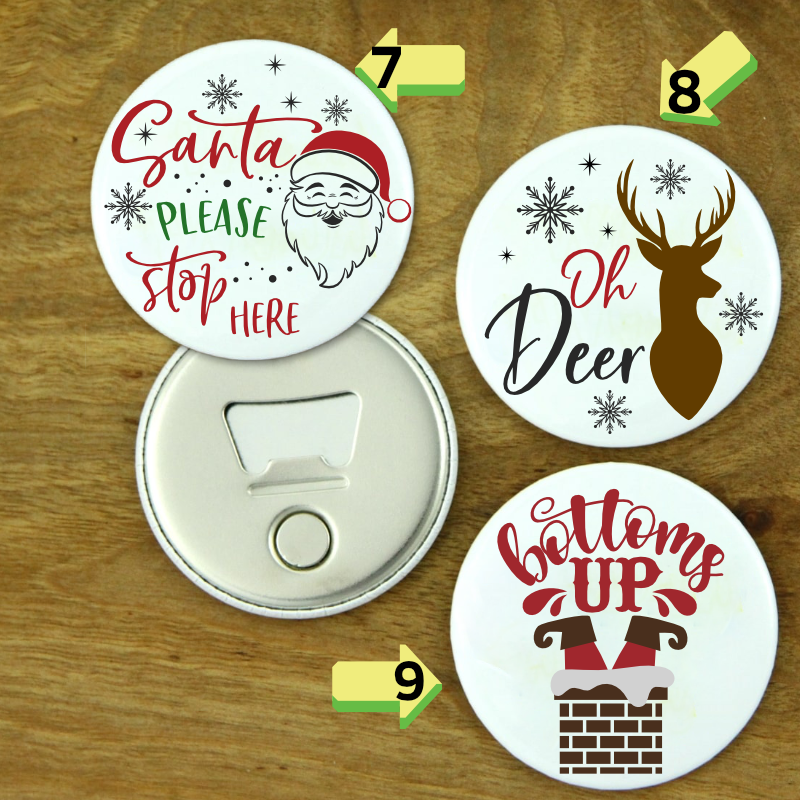 badges xmas stocking filler 3