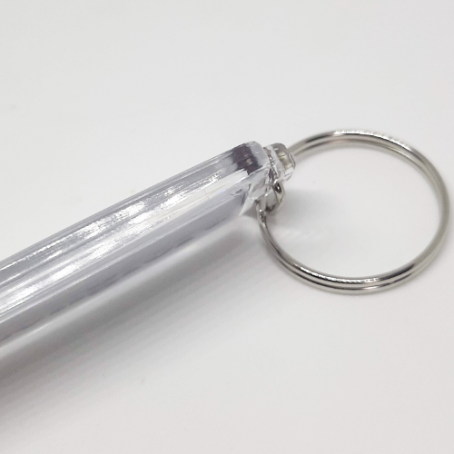 Longford Souvenir Slim Rectangle Plastic Keyring 545