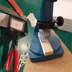 cutter and keyring pin press